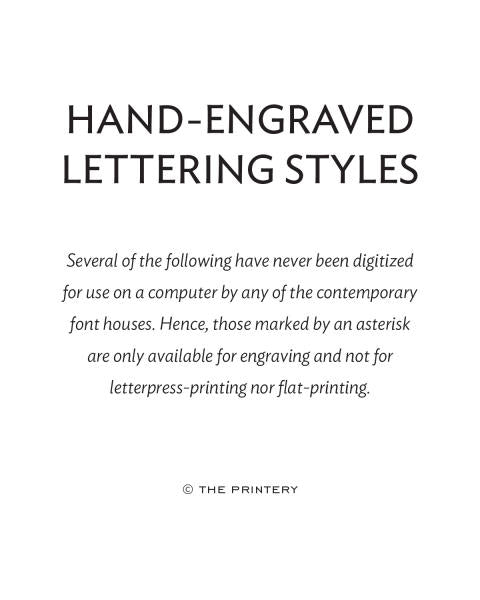 Lettering Styles