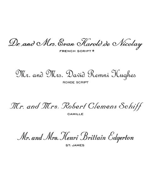 Lettering Styles