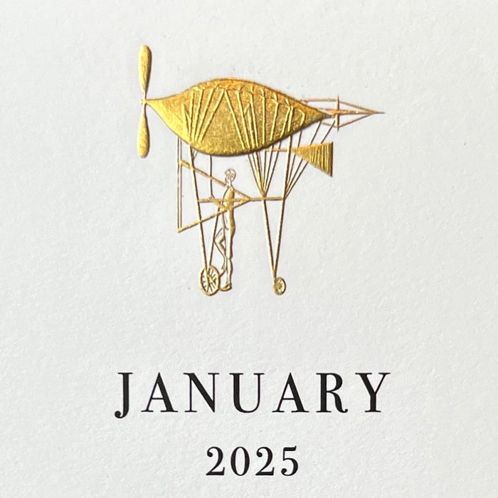 2025 Calendar - Bright White