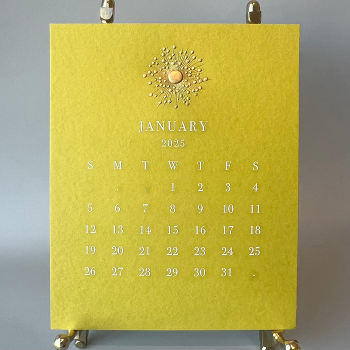 2025 Calendar - Chartreuse
