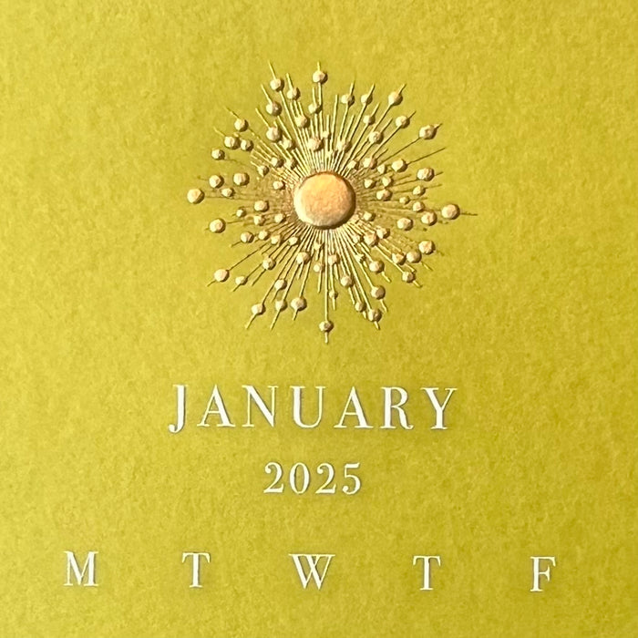 2025 Calendar - Chartreuse