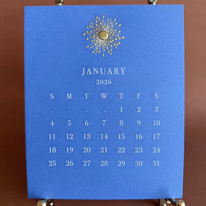 2026 Calendar - Cornflower