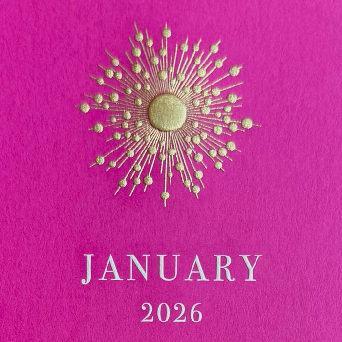 2026 Calendar - Hot Pink