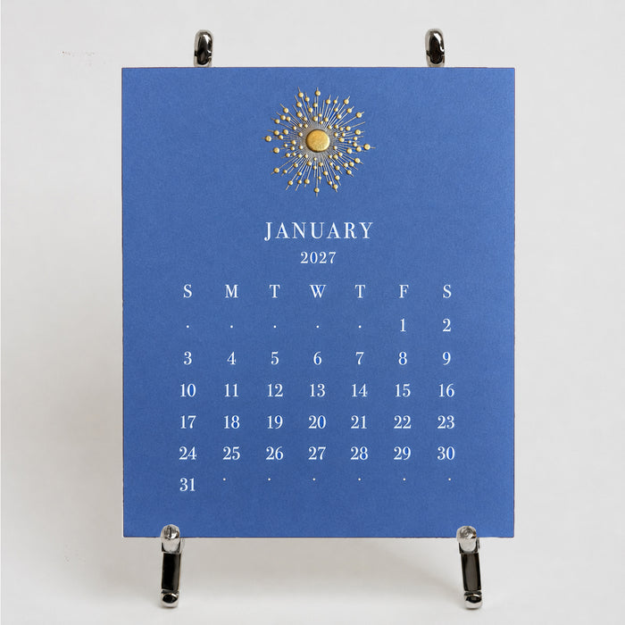 2027 Calendar - Cornflower