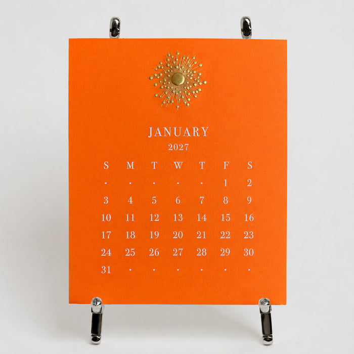 2027 Calendar - Orange