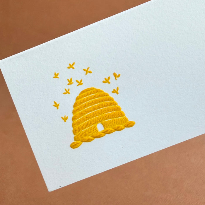Beehive Place Cards (Brilliant White)