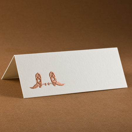 Cowboy Boots Place Cards