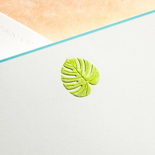 Palm Leaf Note Cards
