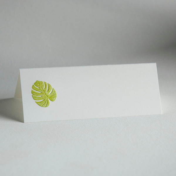 Palm Leaf Place Cards