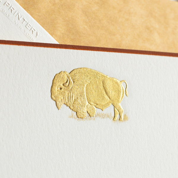 Bufflao Note Buffalo Note Cards– The Printery / Oyster Bay