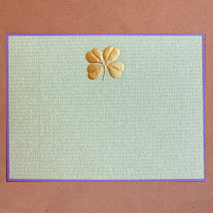 Clover Gift Enclosure Card