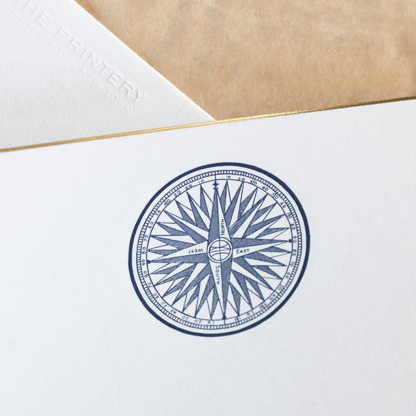Compass Note Cards