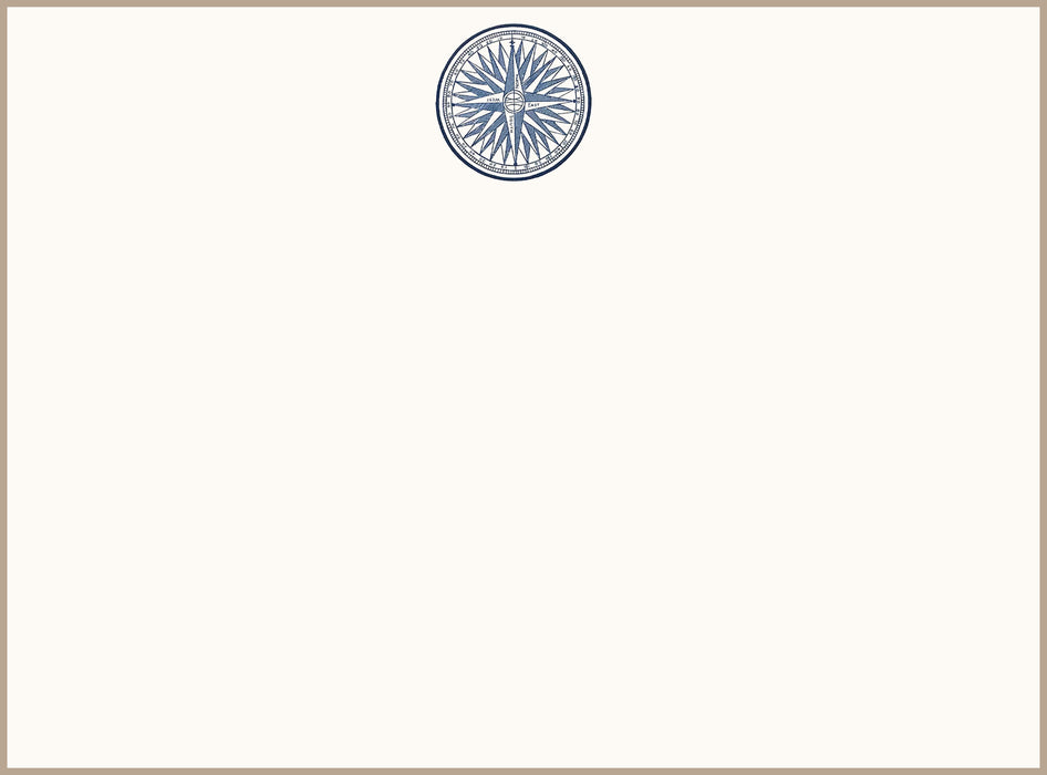 Compass Note Cards