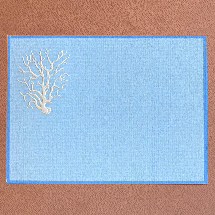 Coral Gift Enclosure Card
