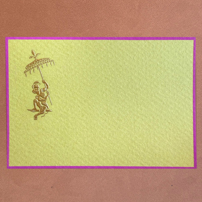 Fancy Monkey Gift Enclosure Card