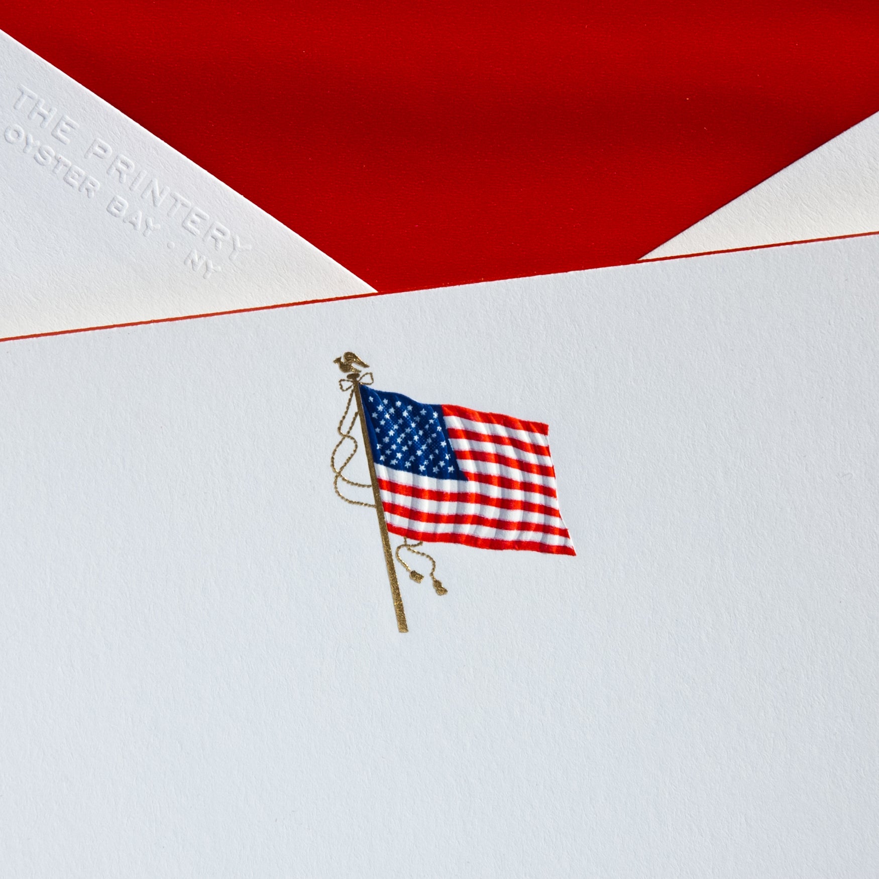Flag Note Cards– The Printery / Oyster Bay