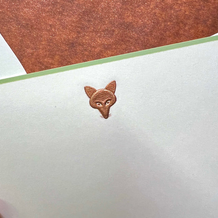 Fox Mask Note Cards