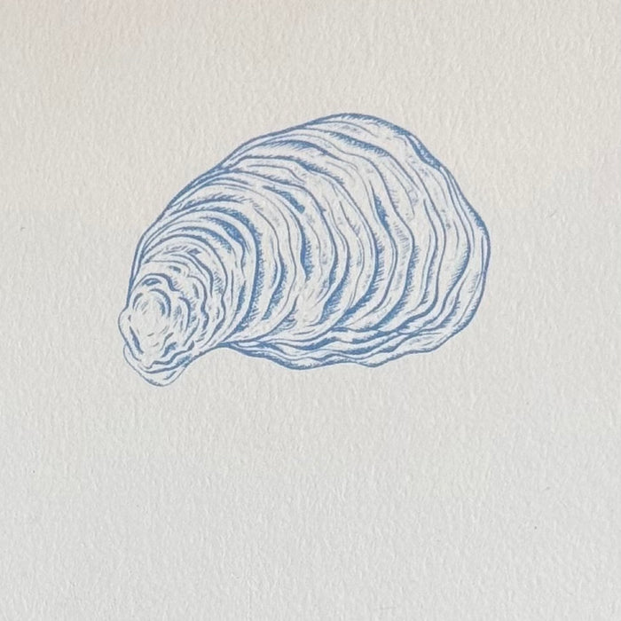 Oyster Shell Note Pad