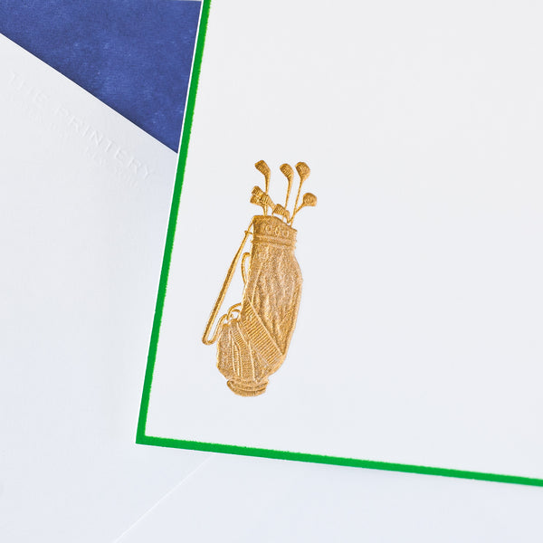 Golf Bag Note Cards