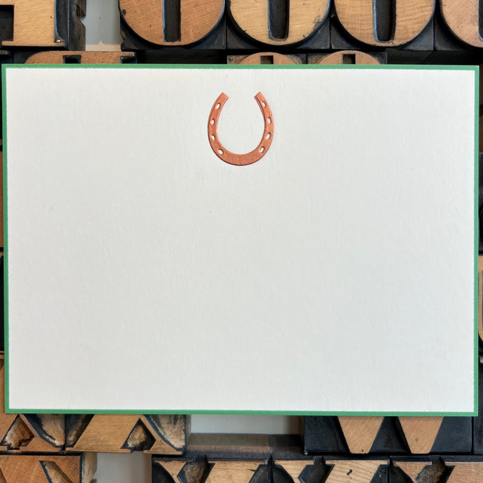 Horseshoe Note Cards