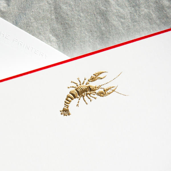Lobster Note Cards