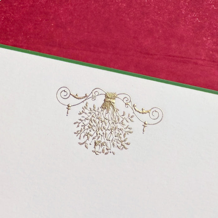 Mistletoe Note Cards
