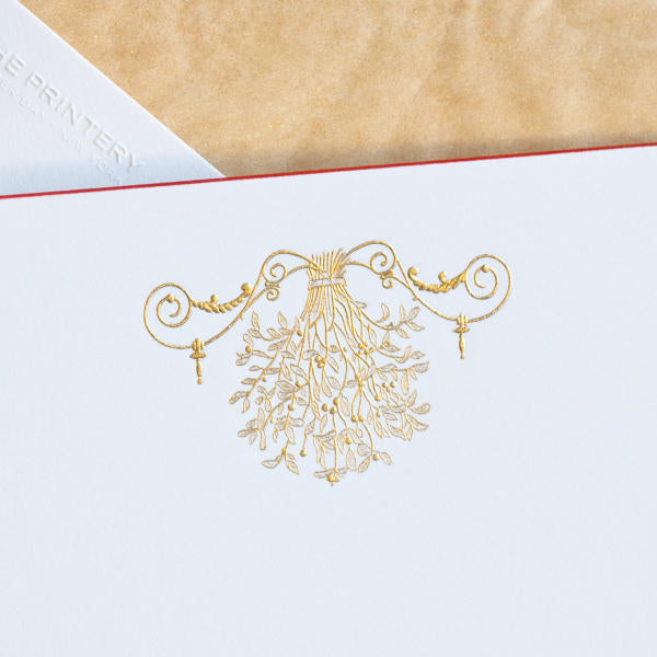 Mistletoe Note Cards
