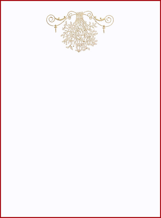 Mistletoe Note Cards