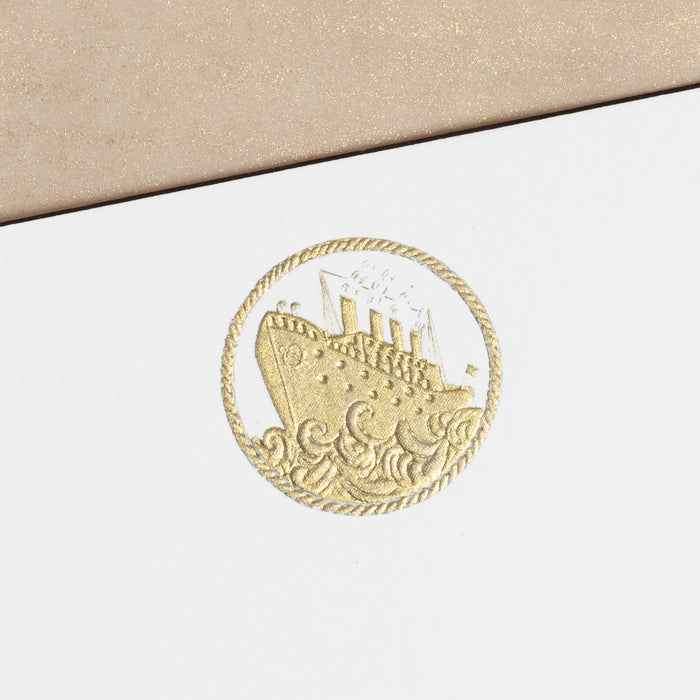 Ocean Liner Note Cards & Envelopes