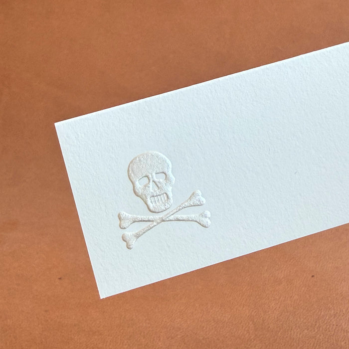 Skull & Crossbones Place Cards