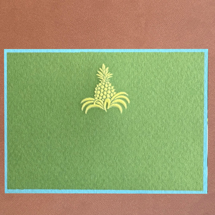 Pineapple Gift Enclosure Card
