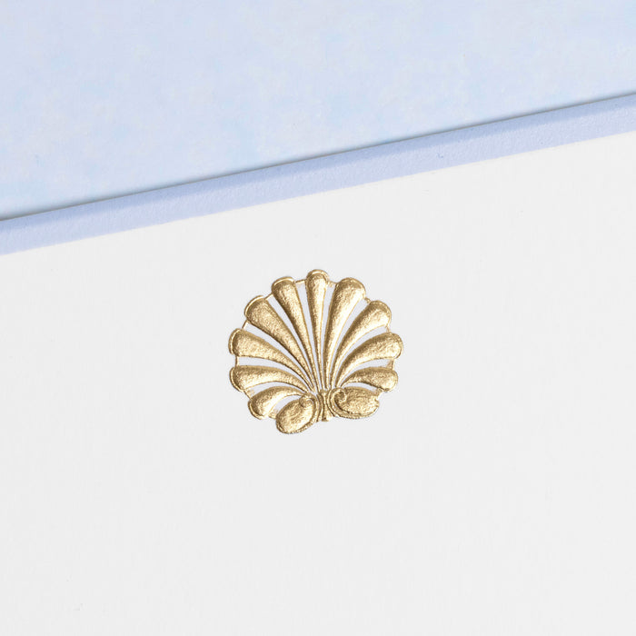 Scallop Seashell Note Cards