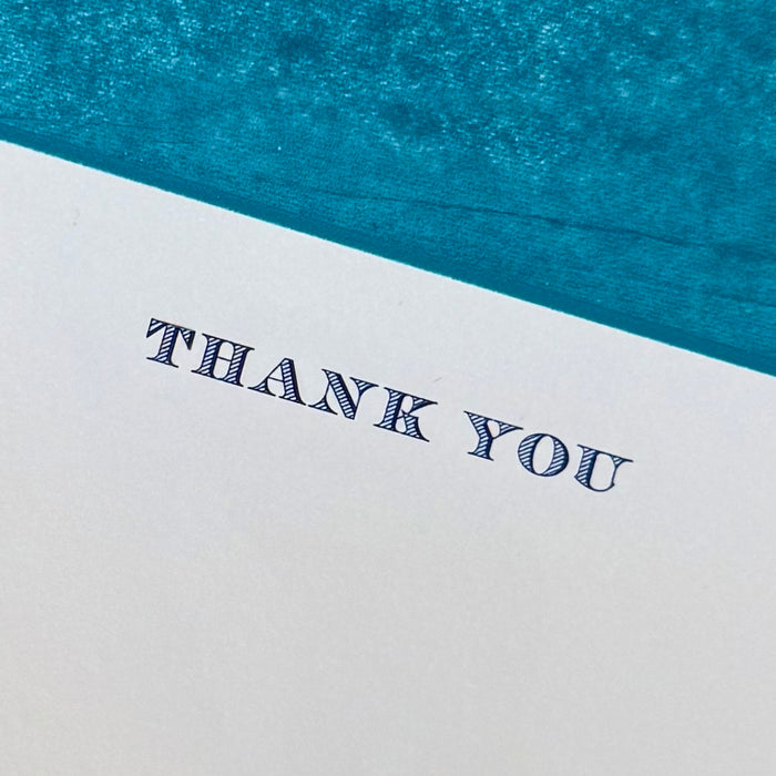 ‘Thank You’ Note Cards - Shaded Roman