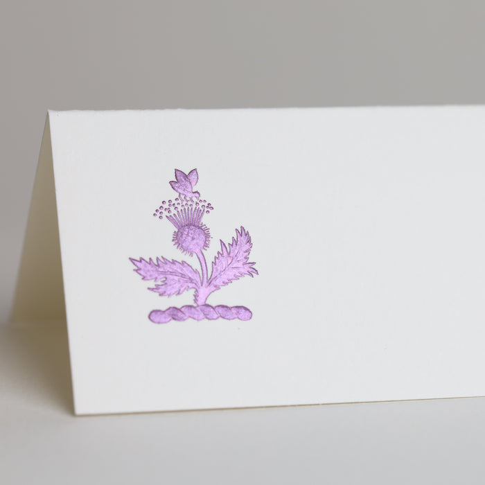 Thistle Place Cards