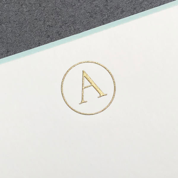Initial Letter Note Cards