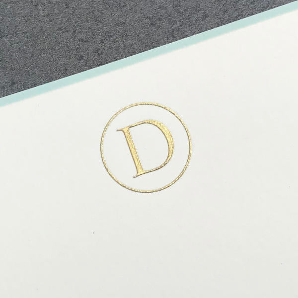 Initial Letter Note Cards