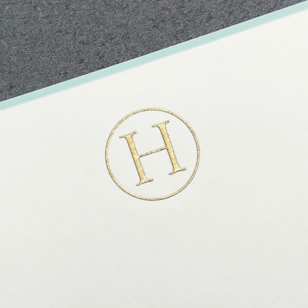 Initial Letter Note Cards
