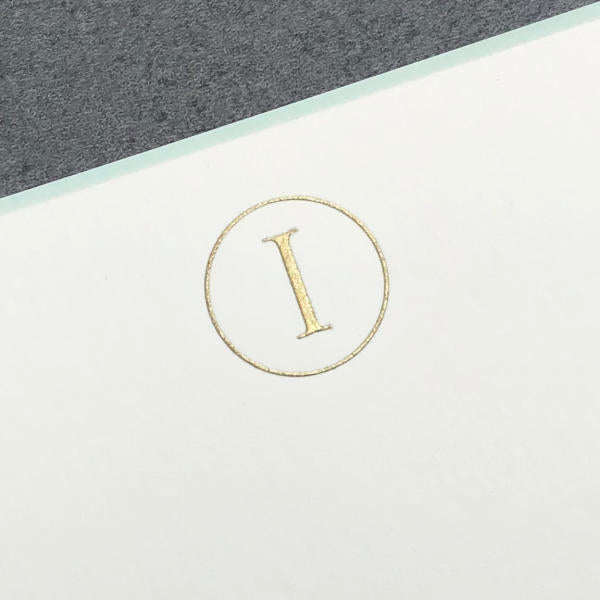 Initial Letter Note Cards