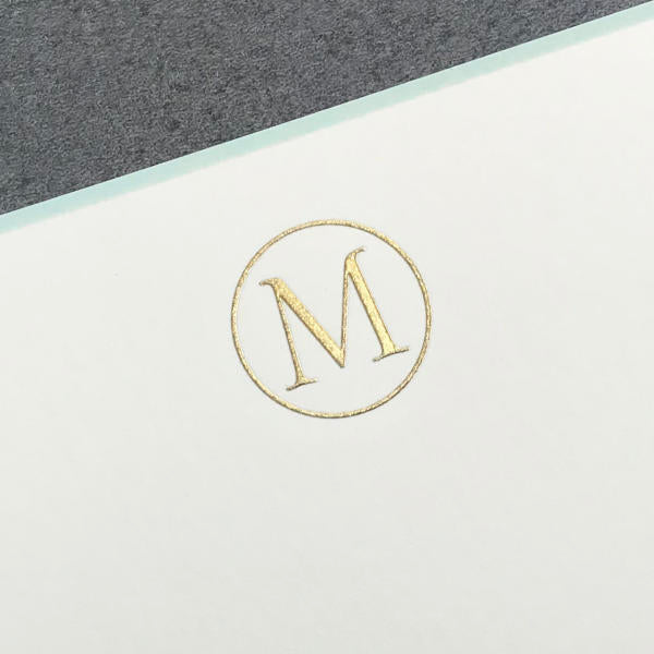 Initial Letter Note Cards