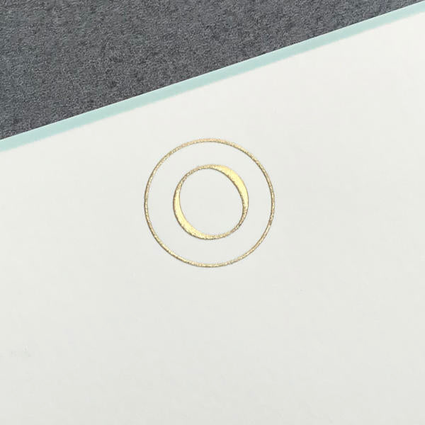 Initial Letter Note Cards