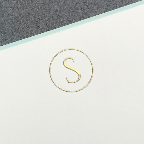Initial Letter Note Cards