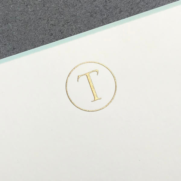 Initial Letter Note Cards