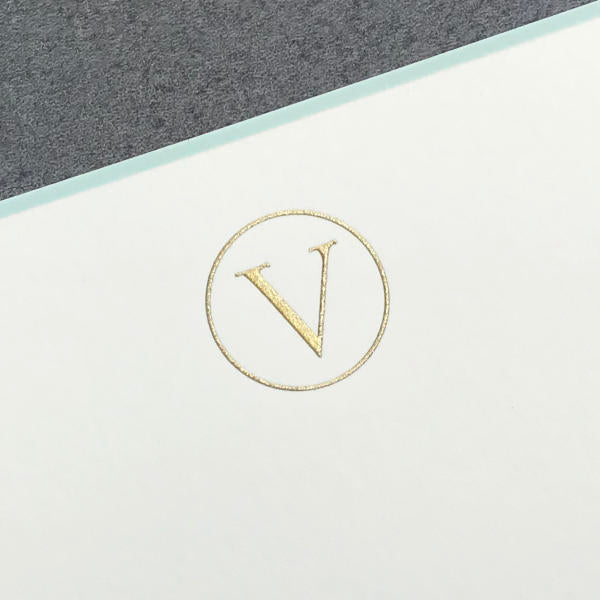 Initial Letter Note Cards