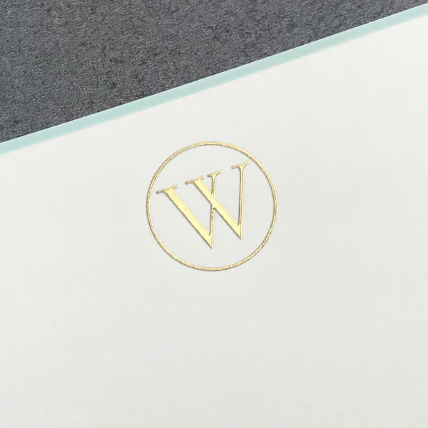 Initial Letter Note Cards